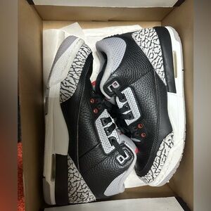 Air Jordan 3 Retro Black Cement OG BG 2018